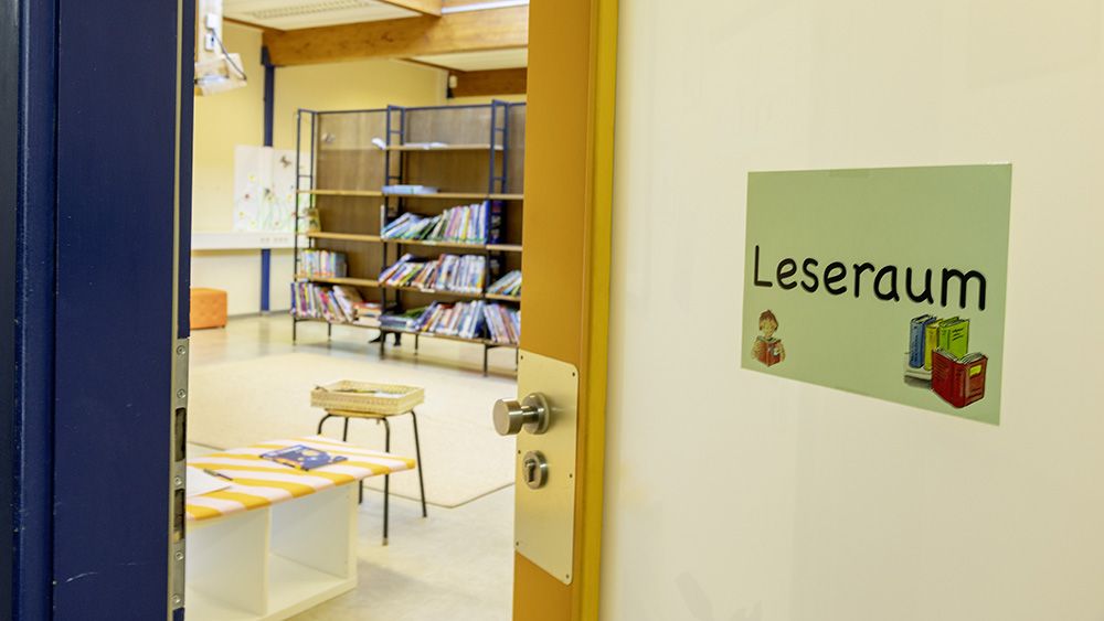 Leseraum der Grundschule Mudau