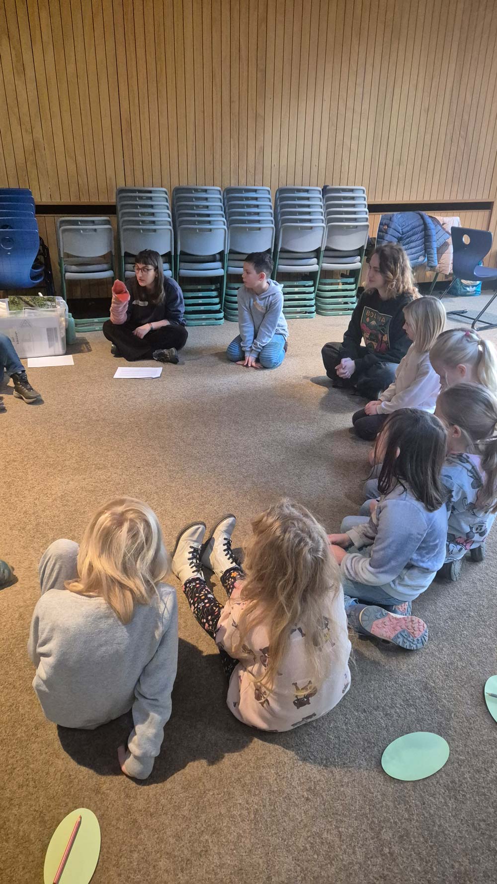 Kinder beim Klimaschutztag