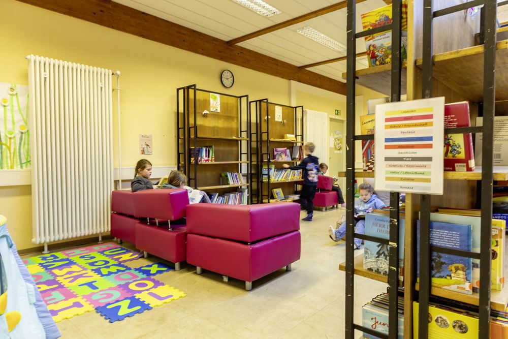 Das Lesezimmer der Grundschule Mudau