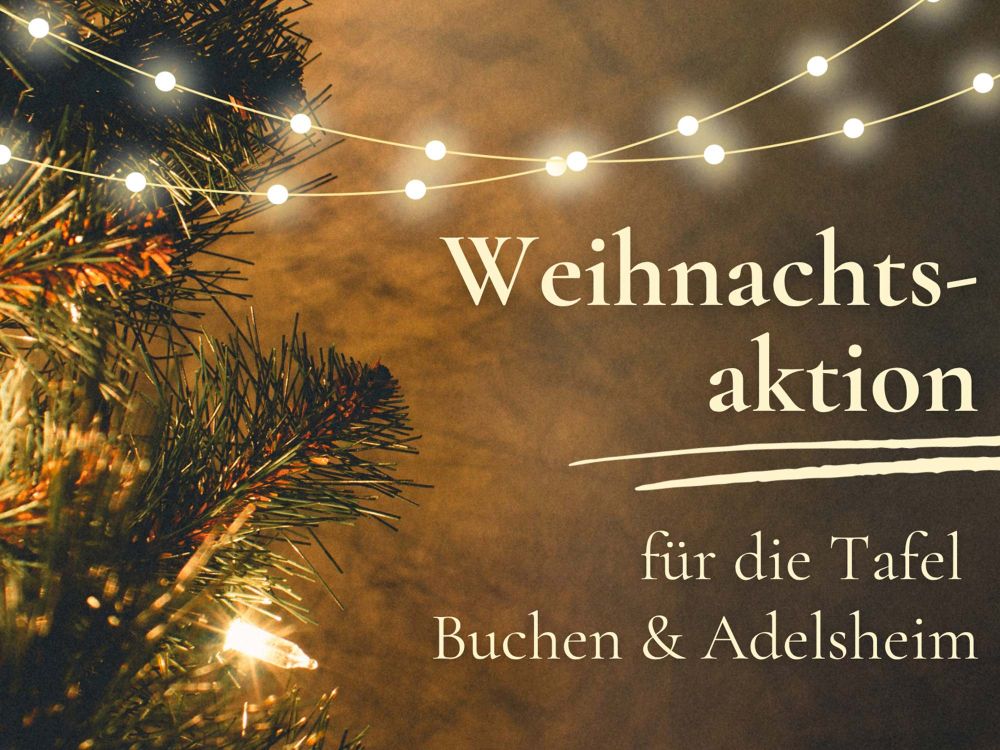 Weihnachtsaktion für die Tafel